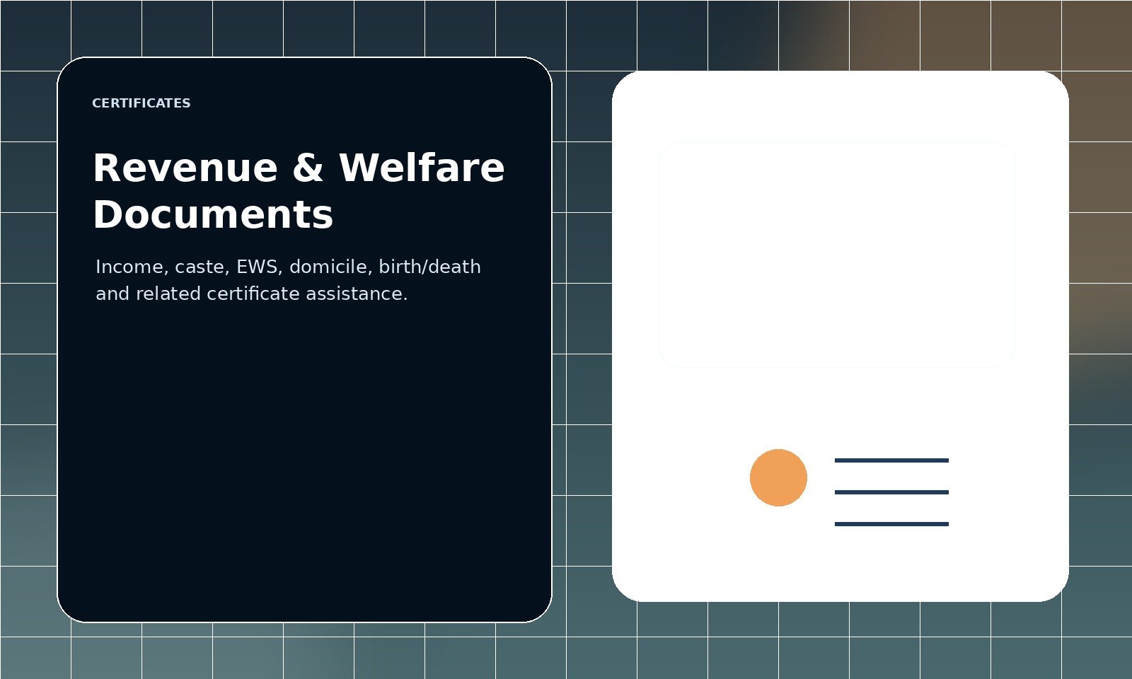 Birth / Death Certificate Assistance