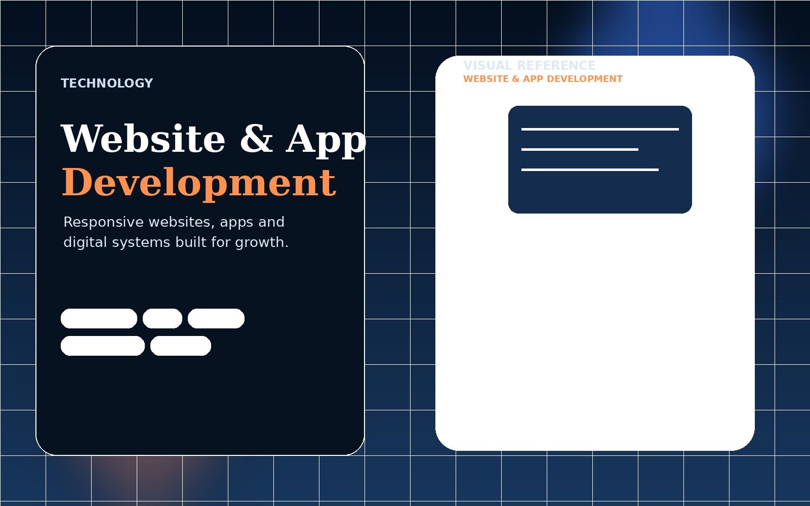 CRM and business dashboard development
