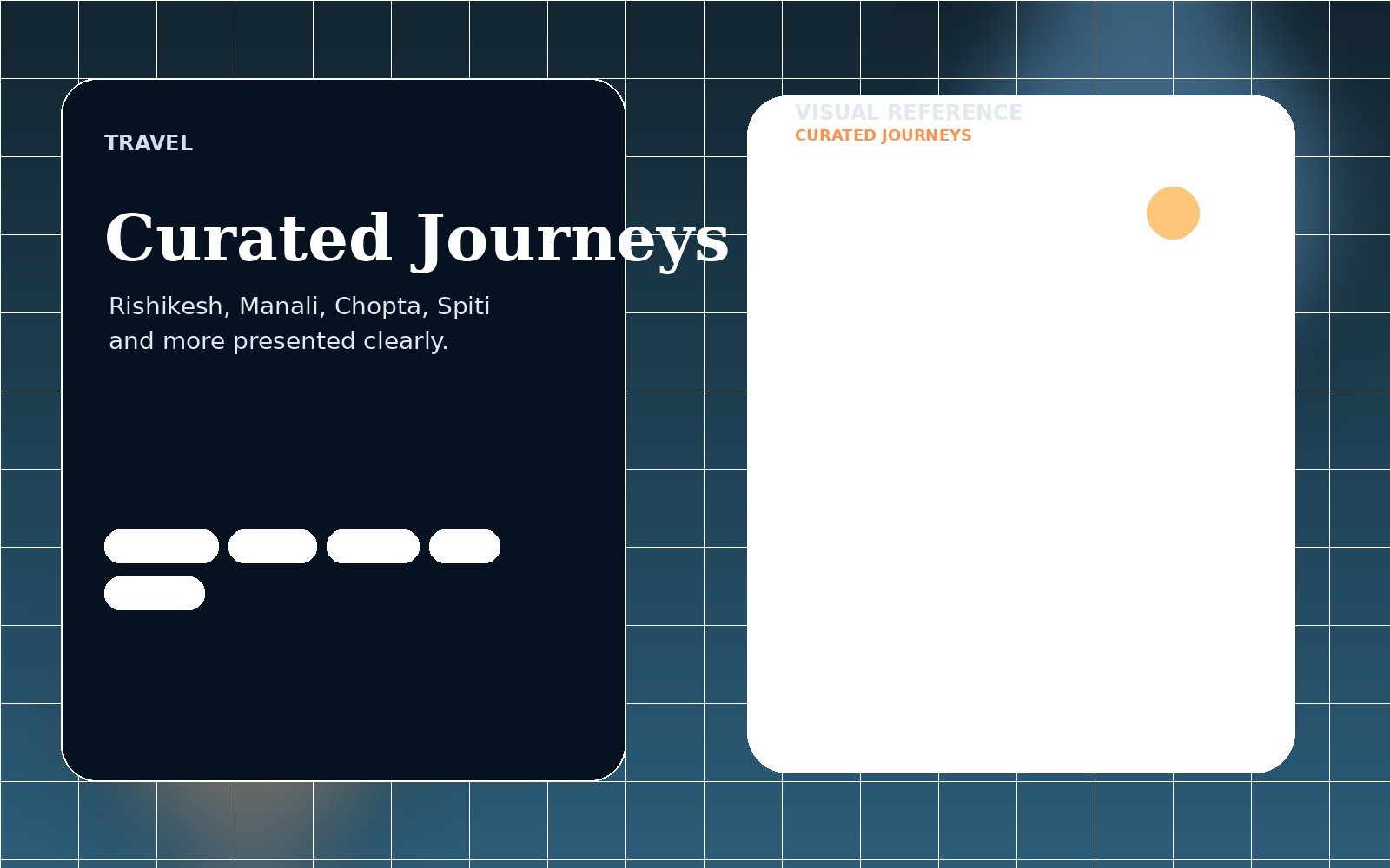 India, planned around the traveller — not a generic template.